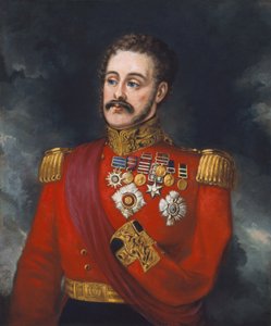 Generał porucznik Sir Joseph Thackwell GCB KH (1781-1859) ok. 1850 autorstwa English School