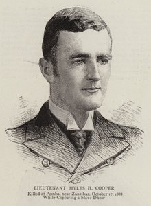 Porucznik Myles H Cooper autorstwa English School