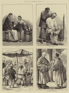Życie w Chinach, część II (grafika) autorstwa English School