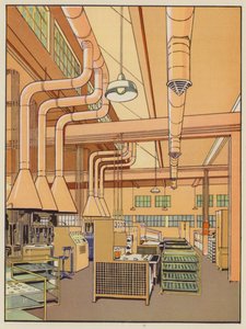 Light Engineering Factory (druk kolorowy) autorstwa English School