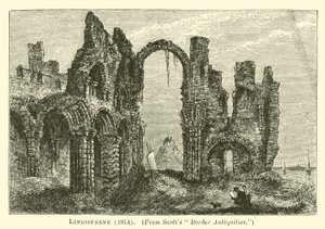 Lindisfarne, 1814 autorstwa English School