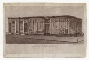 Lniany Draper, Gedges, karta handlowa. autorstwa English School