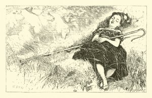 Mały Bo-Peep autorstwa English School