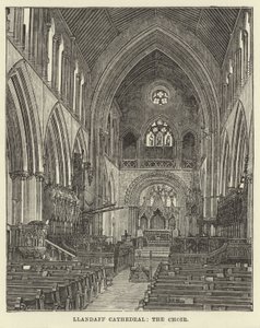 Katedra w Llandaff, Chór autorstwa English School