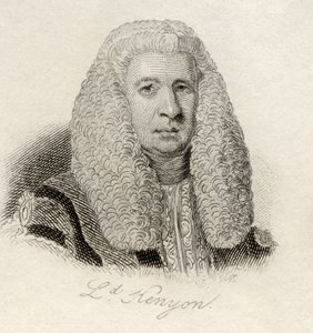Lloyd Kenyon, ze „Słownika historycznego Krabba”, opublikowanego w 1825 r. autorstwa English School