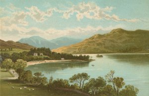 Loch Lomond w Tarbet autorstwa English School