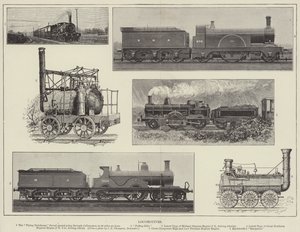 Lokomotiven von English School