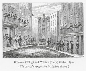 Londyńskie kluby: Kluby Brookesa i White