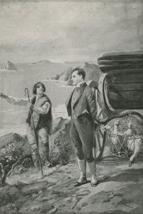 Lord Byron wychodzi na przejażdżkę autorstwa English School