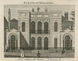 Dom Lorda Cathcartsa w Whitehall autorstwa English School