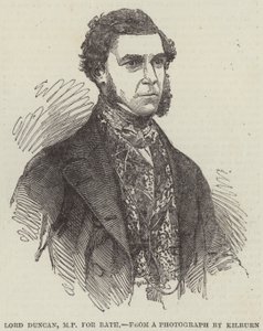Lord Duncan, MP ds. Kąpieli (grawerowanie) autorstwa English School