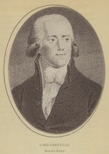 Lord Grenville, Barnaby Rudge (lito) autorstwa English School