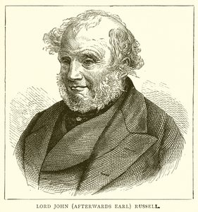 Lord John (później Earl) Russell autorstwa English School