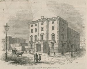 Dom Lorda Johna Russella, Chesham Place, Belgrave Square autorstwa English School