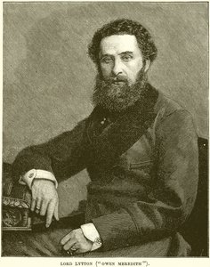 Lord Lytton (Owan Meredith) autorstwa English School
