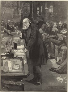 Lord Salisbury w sprawie ustawy o radach parafialnych w Izbie Lordów