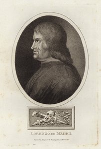 Lorenzo de Medici autorstwa English School
