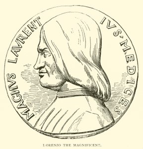 Lorenzo Wspaniały (Grawerowanie) autorstwa English School