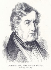 Ludwik Filip, król Francuzów autorstwa English School