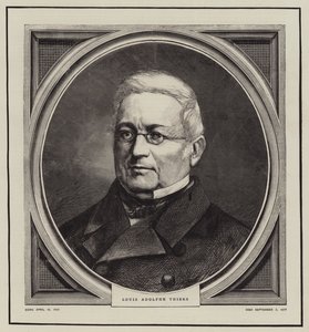 Louis Adolphe Thiers (Grawerowanie) autorstwa English School