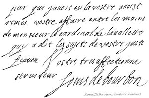 Louis De Bourbon, (Opowieść o Soissons) autorstwa English School