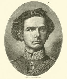 Ludwik II, król Bawarii, październik 1870 autorstwa English School