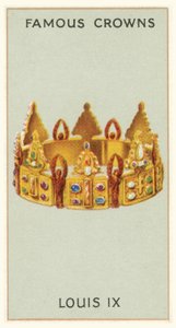 Ludwik IX (chromolit) autorstwa English School