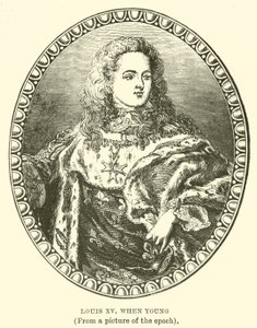 Ludwik XV, gdy młody autorstwa English School