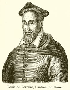 Ludwik Lotaryński, kardynał Guise autorstwa English School