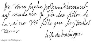 Loise de Bretaigne autorstwa English School