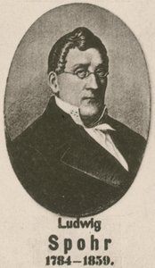 Ludwig Spohr (grafika) autorstwa English School