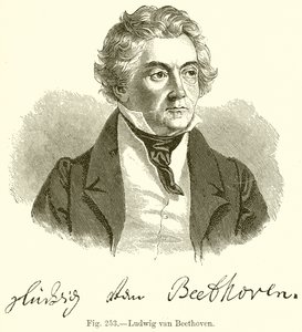 Ludwig van Beethoven autorstwa English School