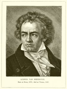 Ludwig van Beethoven autorstwa English School