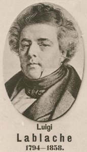 Luigi Lablache (grafika) autorstwa English School
