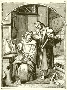 Luter i Melanchton autorstwa English School