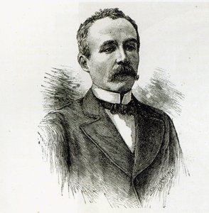 M. Clemenceau, z "Godziny wypoczynku", 1891 r. autorstwa English School