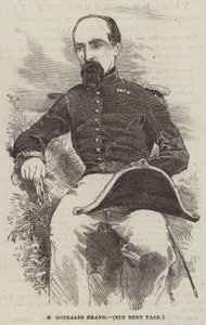 M Gonzales Bravo (grawerunek) autorstwa English School