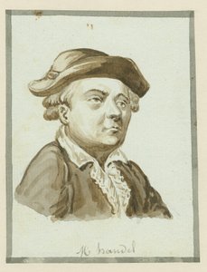 M. Haendel, połowa XIX w. (tusz na papierze) autorstwa English School