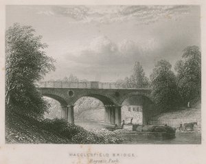 Macclesfield Bridge, Regents Park, Londyn autorstwa English School
