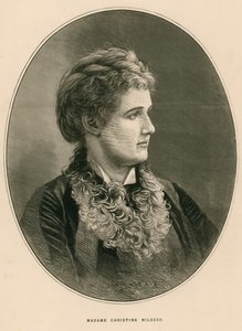 Pani Christine Nilsson (Christina Nillson, hrabina de Casa Miranda) autorstwa English School