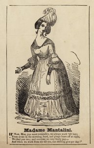 Madame Mantalini z Nicholasa Nickleby autorstwa English School