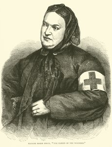 Madame Marie Simon, Przyjaciółka Rannych, styczeń 1871 r. autorstwa English School