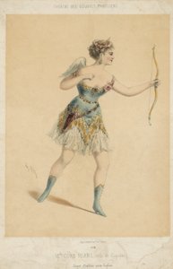 Mademoiselle Cora Pearl autorstwa English School