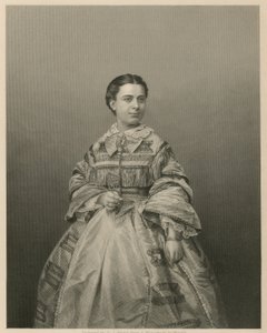 Mademoiselle Piccolomini, śpiewaczka operowa autorstwa English School