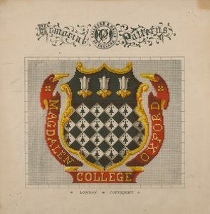 Magdalen College Oksford autorstwa English School