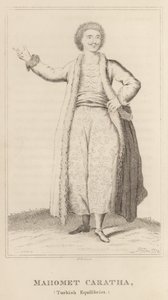 Mahomet Caratha, turecki ekwibrysta autorstwa English School
