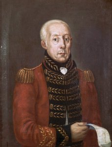 Generał dywizji Hugh Lyle Carmichael, 2. Pułk Piechoty Indii Zachodnich, ok. 1809 r