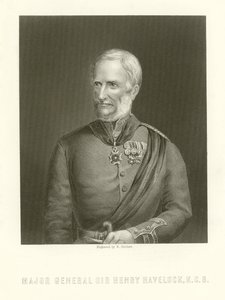 Generał dywizji Sir Henry Havelock autorstwa English School