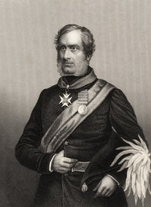Generał dywizji sir Henry Havelock z „Historii buntu indyjskiego” opublikowanej w 1858 r. autorstwa English School