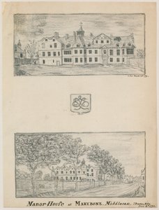 Manor House w Marylebone, Londyn autorstwa English School